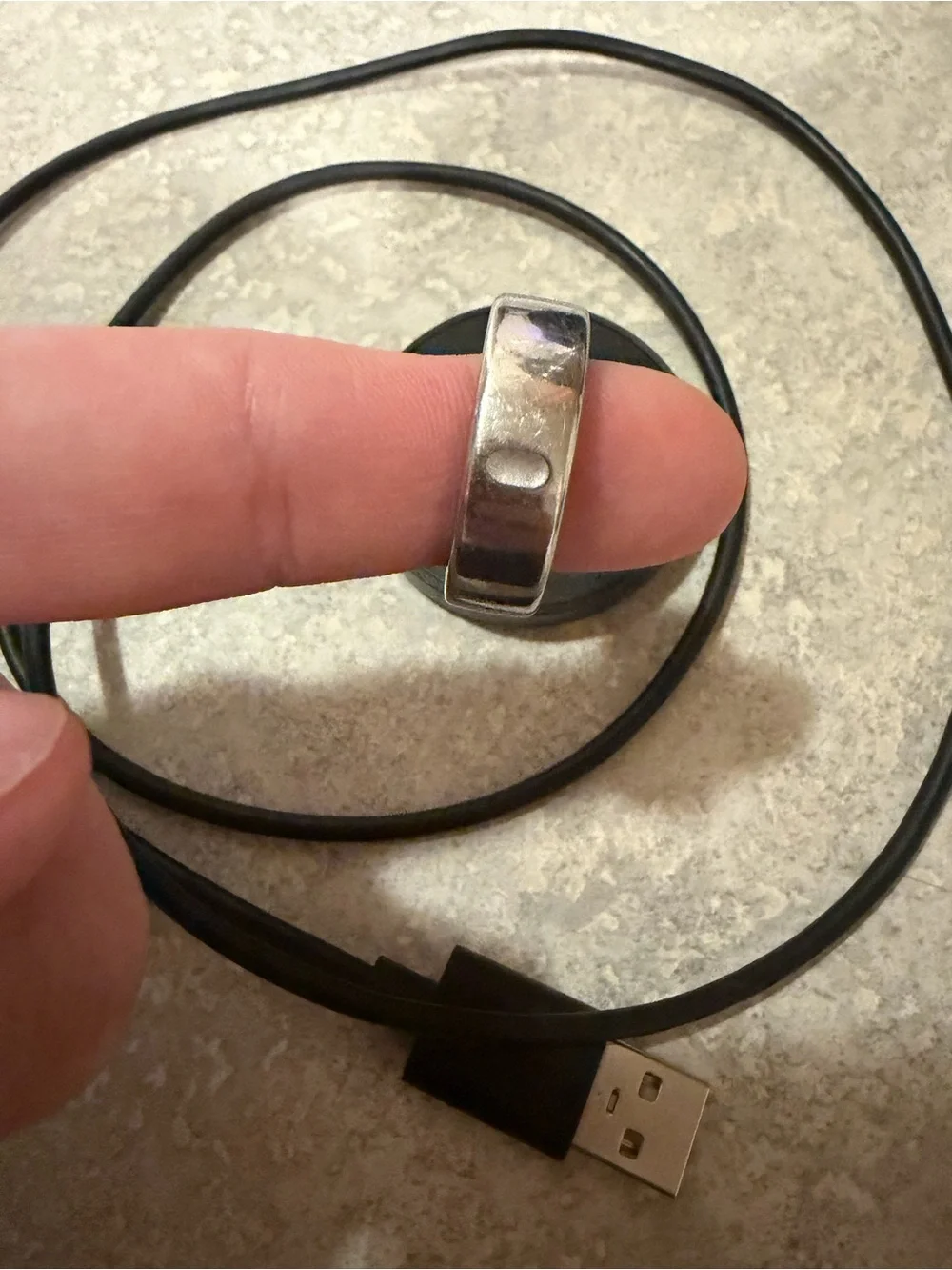 Oura Gen 3 - silver size 11